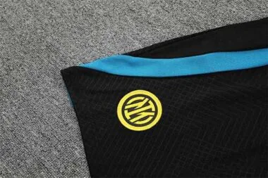 22-23 Inter Milan training suit short sleeve kit Black Blue