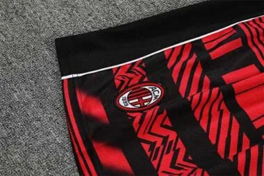 2022/23 AC Milan Training Short Sleeve Kit Black