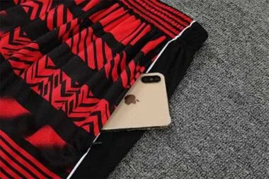 2022/23 AC Milan Training Short Sleeve Kit Black