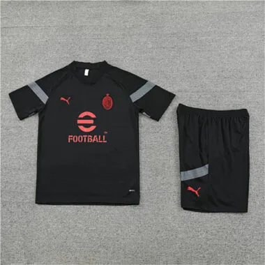 Tenue d'entraînement de l'AC Milan 22-23, noire