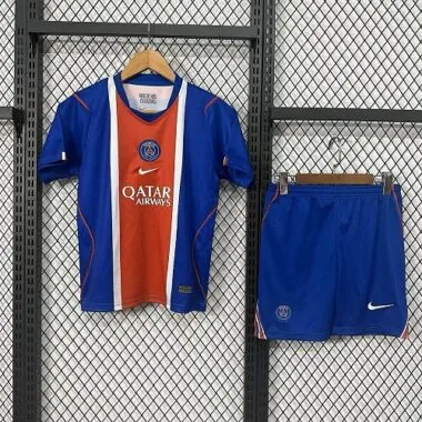 26-27 Kids PSG Home Kits Cheap Football Jersey Wholesale Yupoo
