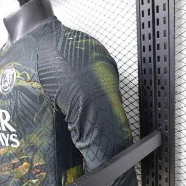 25-26 Player PSG Fifth Away Long Sleeve Kit S-3XL Cheap Football Jersey Wholesale Yupoo