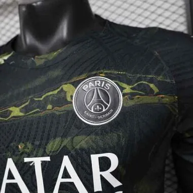 25-26 Player PSG Fifth Away Long Sleeve Kit S-3XL Cheap Football Jersey Wholesale Yupoo