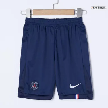 25-26 Kids PSG Home Kids Full Kit Cheap Football Jersey Wholesale Yupoo