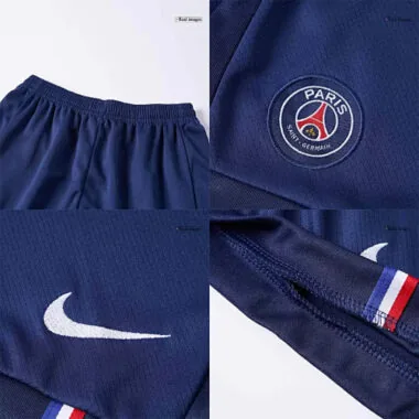 25-26 Kids PSG Home Kids Full Kit Cheap Football Jersey Wholesale Yupoo