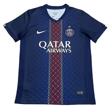 25-26 PSG Home Kit With Star S-4XL Cheap Football Jersey Wholesale Yupoo