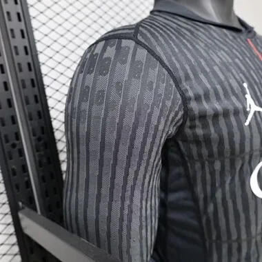 25-26 Player PSG Fourth Away Long Sleeve Kit S-3XL Cheap Football Jersey Wholesale Yupoo