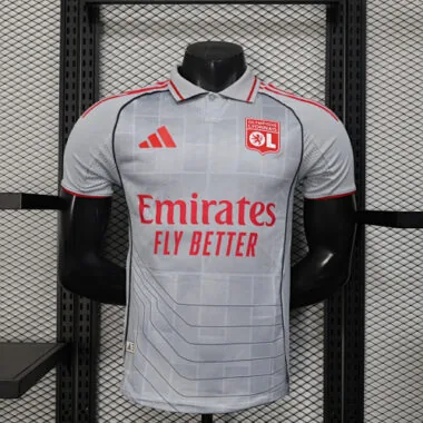 25-26 Player Lyon Third Away Kit Cheap Football Jersey Wholesale Yupoo