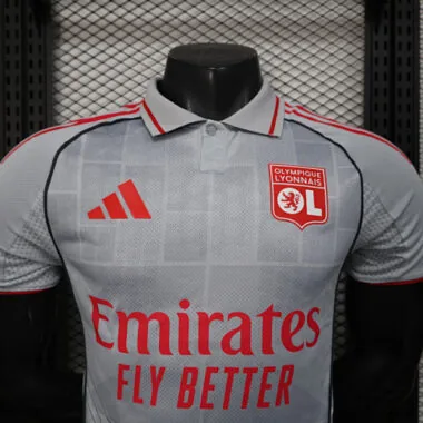 25-26 Player Lyon Third Away Kit Cheap Football Jersey Wholesale Yupoo