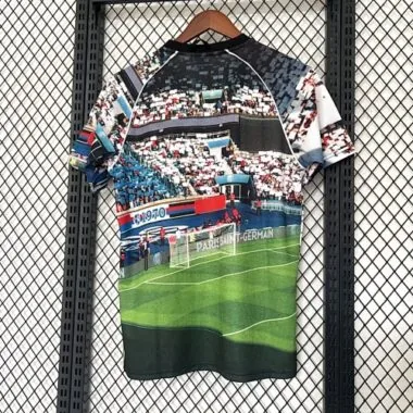 25-26 PSG Black Cat Training Kit Cheap Football Jersey Wholesale Yupoo