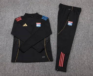 25-26 Lyon Training Kits Tracksuits Sweatshirt Cheap Football Jersey Wholesale Yupoo