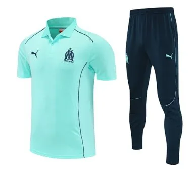 25-26 Marseille Training Kits Tracksuits Polo Cheap Football Jersey Wholesale Yupoo