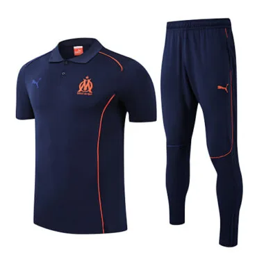 25-26 Marseille Training Kits Tracksuits Polo Cheap Football Jersey Wholesale Yupoo