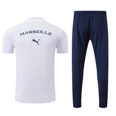 25-26 Marseille Training Kits Tracksuits Polo Cheap Football Jersey Wholesale Yupoo