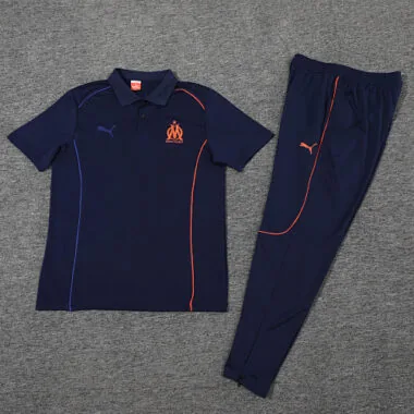 25-26 Marseille Training Kits Tracksuits Polo Cheap Football Jersey Wholesale Yupoo