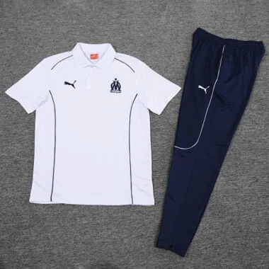 25-26 Marseille Training Kits Tracksuits Polo Cheap Football Jersey Wholesale Yupoo