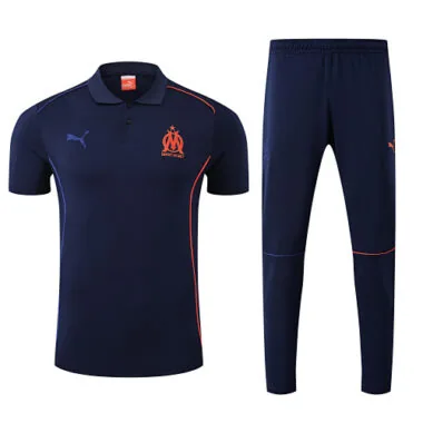 25-26 Marseille Training Kits Tracksuits Polo Cheap Football Jersey Wholesale Yupoo