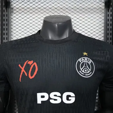 25-26 Players PSG Black Special Edition Kit Cheap Soccer Jerseys Wholesale Yupoo