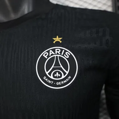 25-26 Players PSG Black Special Edition Kit Cheap Soccer Jerseys Wholesale Yupoo