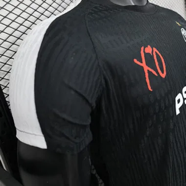 25-26 Players PSG Black Special Edition Kit Cheap Soccer Jerseys Wholesale Yupoo