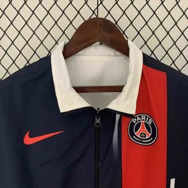 23-24 PSG Reversible Windbreaker White&Navy Double-Sides Jacket