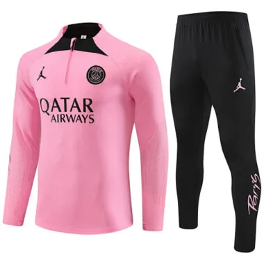 23-24 PSG Training Suits Long Sleeve Pink Kits