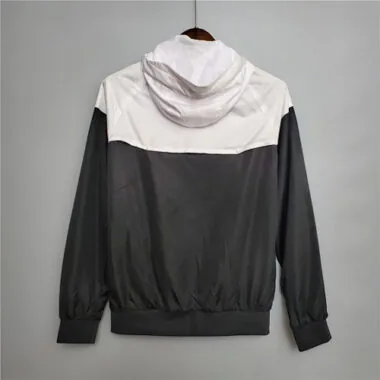 20-21 PSG blackwhite classic style windbreaker
