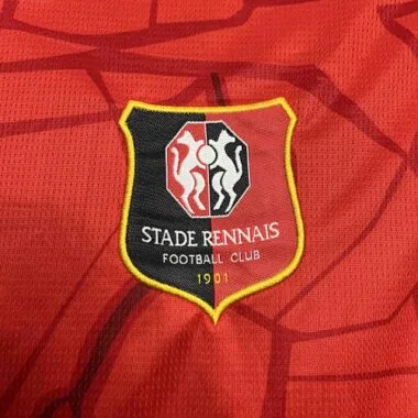 24-25 Rennais Home Kit Football Uniform