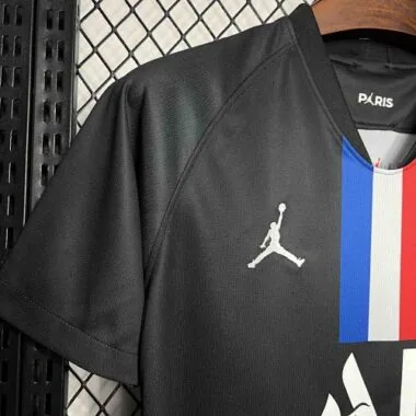 19-20 PSG Retro Black Kit Vintage Uniform