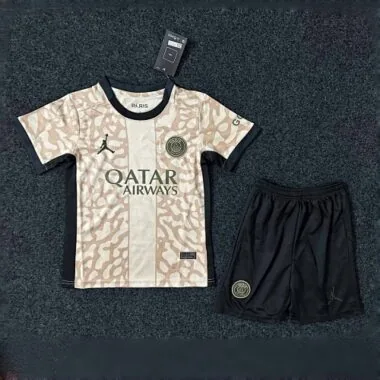23-24 PSG Fourth Kid Kits Youth Apparels