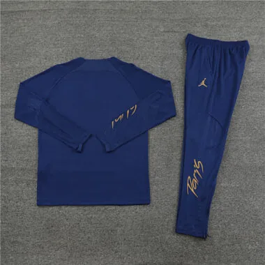 23-24 PSG Long Sleeve Kits Navy Zipper Training Suits