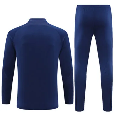 23-24 PSG Long Sleeve Kits Navy Zipper Training Suits