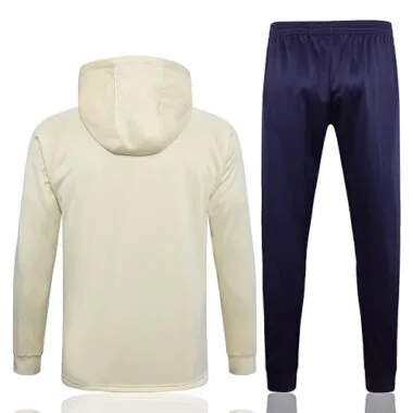 23-24 PSG Baige Hoodie Jacket Suits