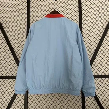 23-24 PSG Reversible Windbreaker Red&Blue Double-Sides Jacket
