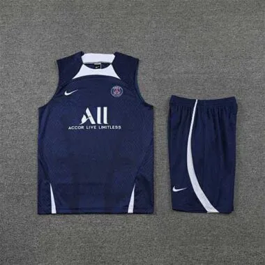 22-23 PSG vest training suit kit dark blue