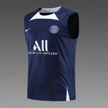 22-23 PSG vest training suit kit dark blue
