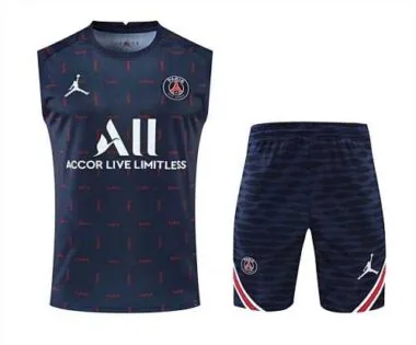 22-23 PSG vest training suit kit black