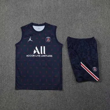22-23 PSG vest training suit kit black