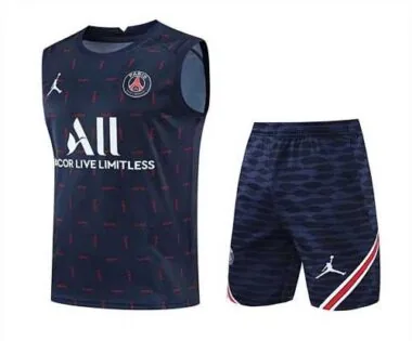 22-23 PSG vest training suit kit black