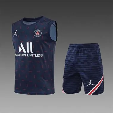 22-23 PSG vest training suit kit black