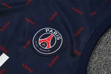 22-23 PSG vest training suit kit black