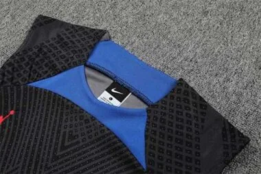 22-23 PSG vest training suit kit Black