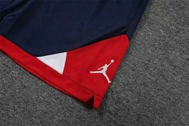 22-23 PSG vest training kit kit dark blue and red stripe