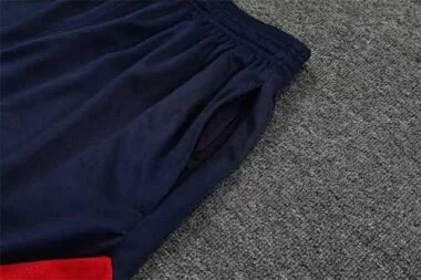 22-23 PSG vest training kit kit dark blue and red stripe