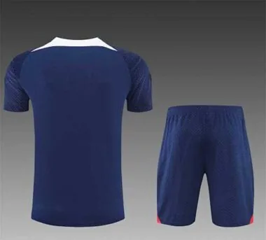 22-23 PSG Training Short Sleeve Kit Blue