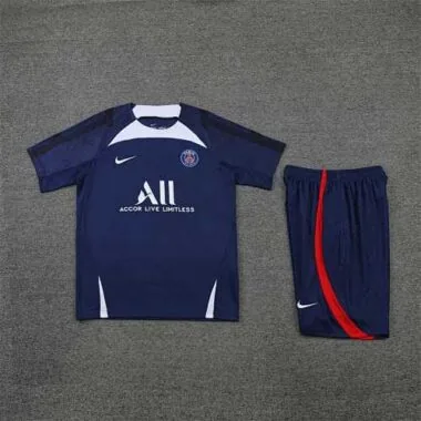 22-23 PSG Training Short Sleeve Kit Blue