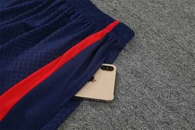 22-23 PSG Training Short Sleeve Kit Blue