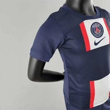 22-23 PSG home kids kit