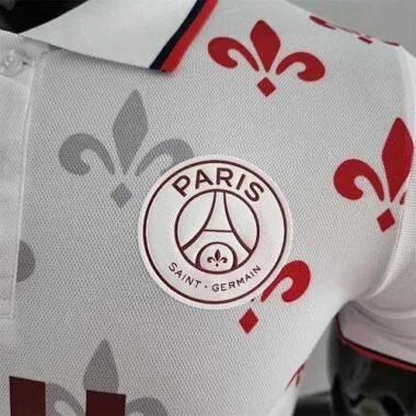 22-23 PSG Co-branded version white POLO