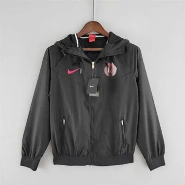 22-23 PSG black Windbreaker